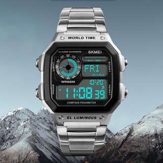 ภาพขนาดย่อของภาพหน้าปกสินค้าSKMEI 1335 นาฬิกาข้อมือ นาฬิกาสปอร์ต นาฬิกากีฬา ระบบดิจิตอล กันน้ำ 100% จากร้าน more24store บน Shopee ภาพที่ 6