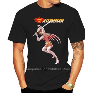 เสื้อยืดผ้าฝ้ายพิมพ์ลาย ใหม่เสื้อยืดพิมพ์ลาย Gatchaman Jun Em1 สําหรับผู้ชาย คอกลม เสื้อยืด