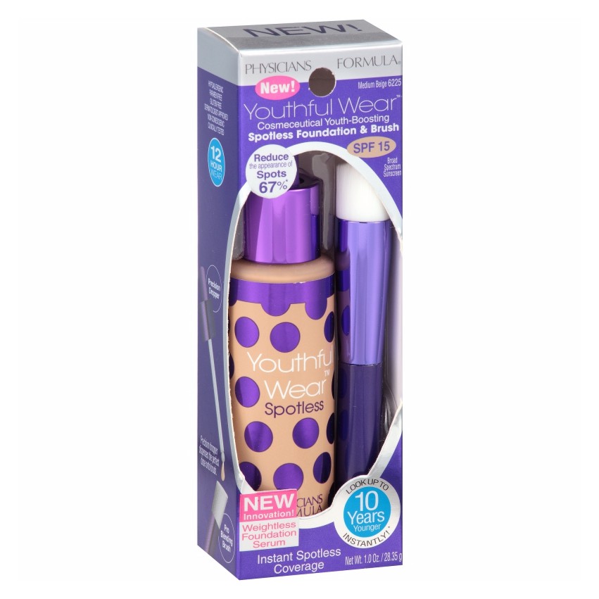 Physicians Formula Youthful Wear™ Spotless Foundation SPF15 Shopee