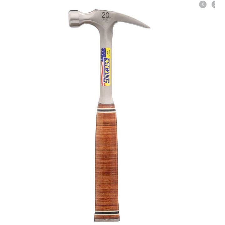 ค้อนทำจากเหล็กท่อนเดียว ด้ามจับหนังแท้ Estwing Hammer Made in USA