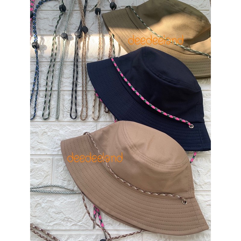 ภาพหน้าปกสินค้ามาใหม่ หมวก หมวกบักเก็ต เปลี่ยนสายคล้องได้ ผ้าหนา ทรงสวย สไตล์ Korea ใส่ได้ ช/ญ จากร้าน deedeeland บน Shopee