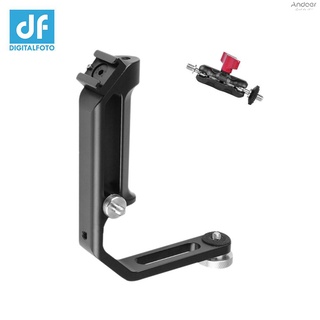 Df DIGITALFOTO M-0667II อุปกรณ์เมาท์ขาตั้ง รูปตัว L พร้อมเมาท์ขาตั้ง สําหรับ DJI Zhiyun FeiyuTech MOZA และกิมบอล ด้ามจับเดี่ยว