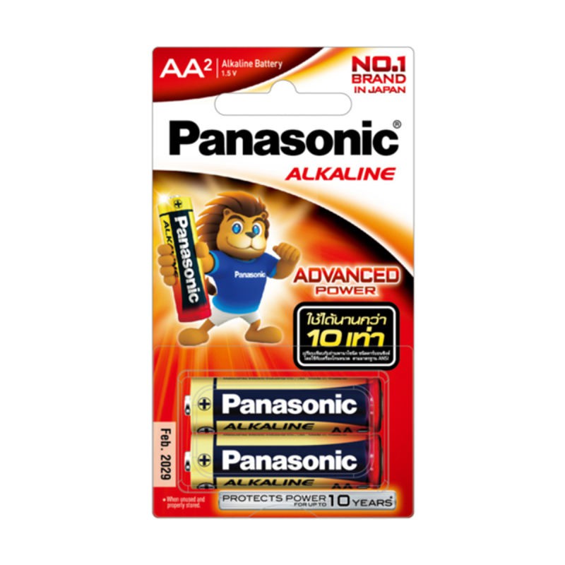 ถ่าน-aa-alkaline-ถ่าน-aa-อัลคาไลน์-panasonic-5-ถ่าน-aa-แท้-ถ่าน-นาฬิกา-ถ่าน-ของเล่น-รถบังคับ-ใช้ได้นานกว่า-10-เท่า