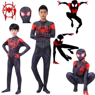 ภาพหน้าปกสินค้าชุดบอดี้สูทคอสเพลย์ Spiderman สําหรับเด็กและผู้ใหญ่ ซึ่งคุณอาจชอบราคาและรีวิวของสินค้านี้
