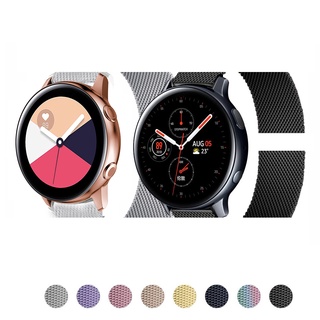 สินค้า สายนาฬิกา สไตล์มิลาน สำหรับ Samsung Galaxy Watch Active 2 40mm 44mm watch 5 watch5 pro watch4 watch 4 classic 42mm 46mm