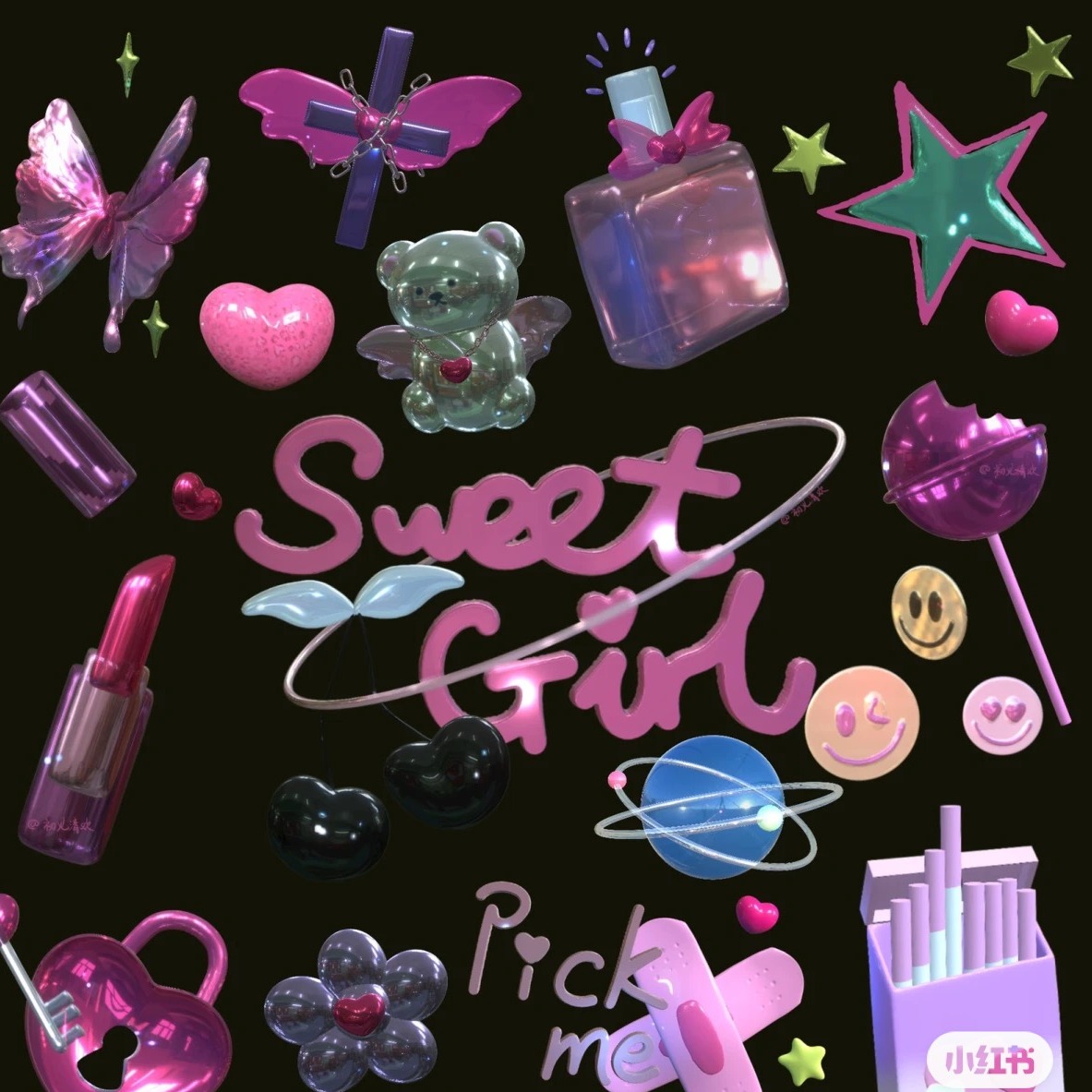 โลโก้ร้าน 🍭SweetCharm✨