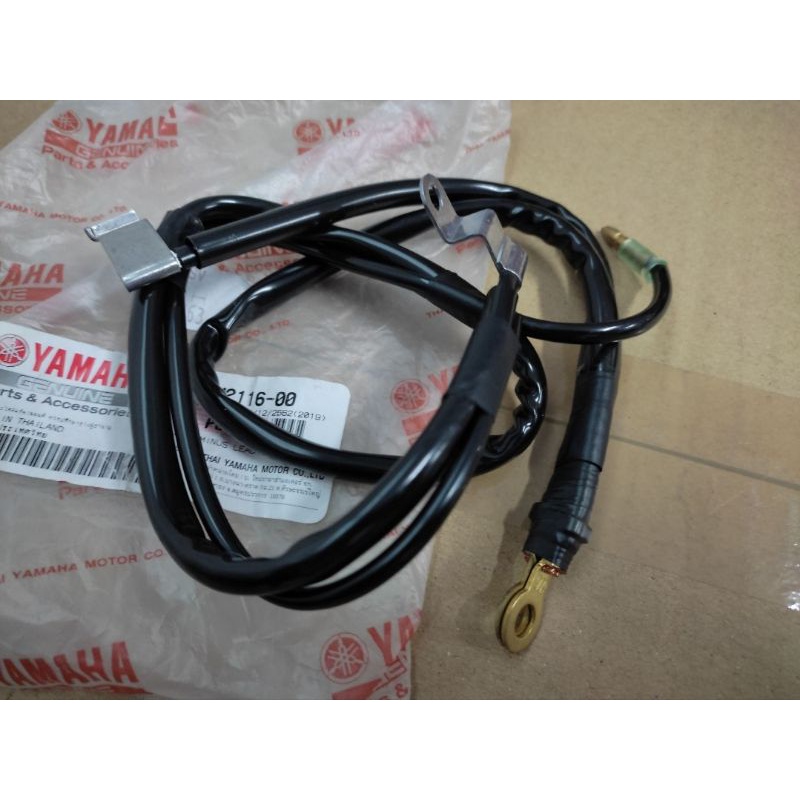 สายไฟขั้วแบตเตอรี่-ขั้วลบ-yamaha-มีโอ-แท้เบิกศูนย์-รหัสสินค้า-5vv-h2116-00-mio