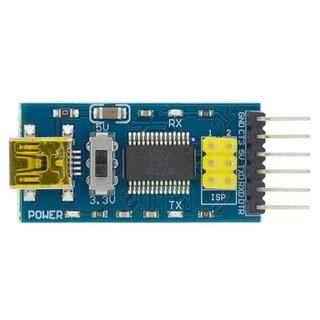 ภาพขนาดย่อของภาพหน้าปกสินค้าFt232Rl Ftdi Usb 3.3V 5.5V To Ttl Serial อะแดปเตอร์โมดูลสําหรับ Arduino Ft232 Pro Mini Usb To Ttl 232 จากร้าน aitexm.th บน Shopee ภาพที่ 4