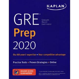 DKTODAY หนังสือ KAPLAN GRE PREP 2020
