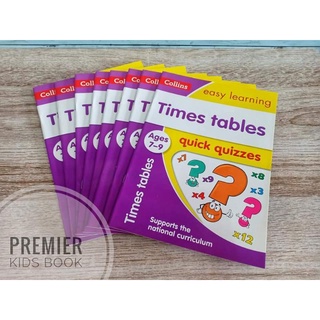 (New)แบบฝึกหัด Collins Easy Learning : quick quizzes _ Timea Tables _