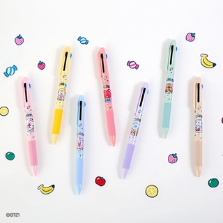 ภาพหน้าปกสินค้า[BT21 OFFICIAL] BT21 3 Color BallPoint Pen Jelly Candy ที่เกี่ยวข้อง