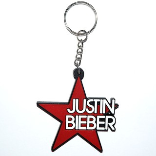 พวงกุญแจยาง Justin Bieber จัสติน บีเบอร์