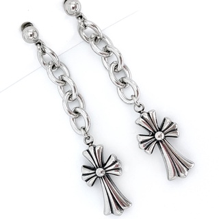 🇰🇷byyum🇰🇷Handmade products in Korea [Gothic cross earrings. Cross earrings]
