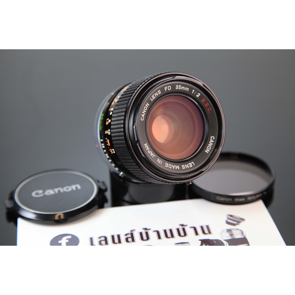 希少 Canon FD 35mm f2 凹 Oマークレンズ Canon fd 35mm f2 SSC