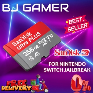 ภาพขนาดย่อของภาพหน้าปกสินค้าNintendo Switch Jailbreak : Micro sd card พร้อมติดตั้งเกมส์ (สำหรับเครื่องที่แปลงแล้วเท่านั้น) จากร้าน bj.gamer บน Shopee