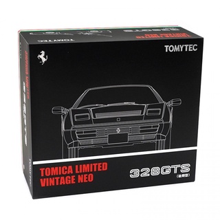 Tomytec 1/64 FERRARI 328 GTS สีขาว LV-N DIECAST SCALE รุ่นรถ TOMICA LIMITED VINTAGE