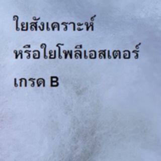 ใยสังเคราะห์ B กิโลกรัมละ 69 บาท กรุณากดสั่งไม่เกินครั้งละ 8kg