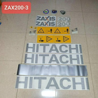 สติ๊กเกอร์ ฮิตาชิ HITACHI ZX200 -3
