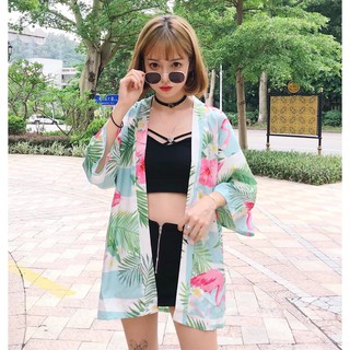 พร้อมส่ง✅ เสื้อคลุมกิโมโน คาร์ดิแกน กิโมโน ฮาโอริ ฮัปปิ ยูกาตะ haori happri kimono cardigan yukata cardigan