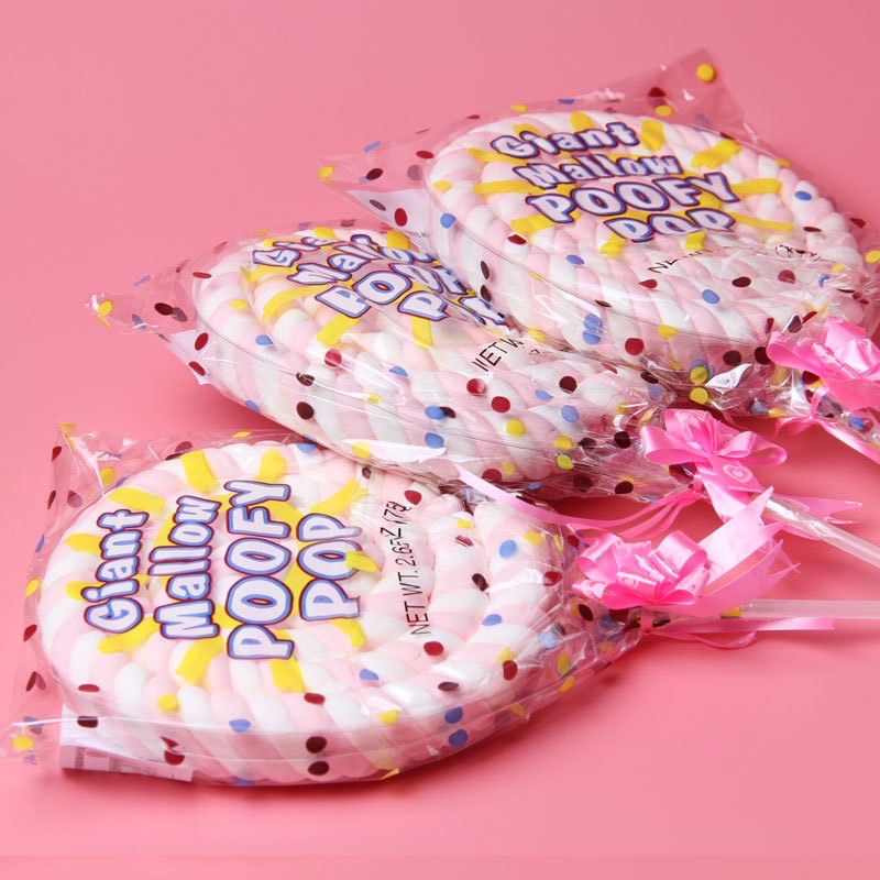 มาร์ชแมลโลว์ป๊อป-75g-รสสตรอเบอรี่-ชิ้นใหญ่-marshmallow-เนื้อนุ่ม-มาชแมโล-มาร์ชเมโล่-มาร์ชแมโล่-ขนมกินเล่น-อาหาร-ขนม