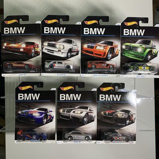 ภาพหน้าปกสินค้าHotwheels Set OF BMW PACK (BMW M1, M3, E36 M3 RACE, 2002, M3 GT2, M3, Z4) ที่เกี่ยวข้อง