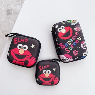 กระเป๋าใส่ฮาร์ดดิสก์ไดรฟ์ภายนอก พอร์ต USB 2.5 HDD ลาย Sesame Street น่ารัก สําหรับคอมพิวเตอร์ แล็ปท็อป