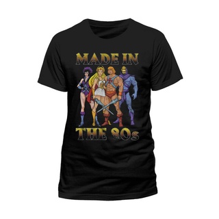 เสื้อยืดวินเทจเสื้อยืด พิมพ์ลาย Made In The 80S He-Man The Masters Of The Verse สไตล์ฮิปฮอป สําหรับผู้ชายS-4XL