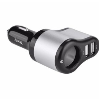 Hoco Car Charger 2in1 หัวชาร์จในรถ