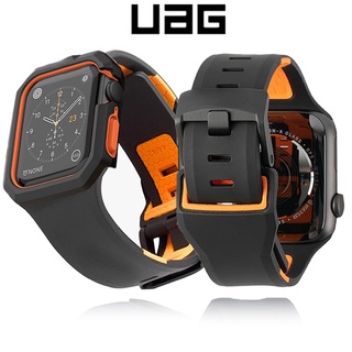 สินค้า Uag เคสซิลิโคน พร้อมเคส กันกระแทก สําหรับ iwatch Series 7 SE 6 5 4 3 iwatch44 42 มม. 40 38 มม.