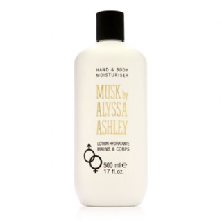 Alyssa Ashley White Musk Hand &amp; Body Moisturiser 500 ml.