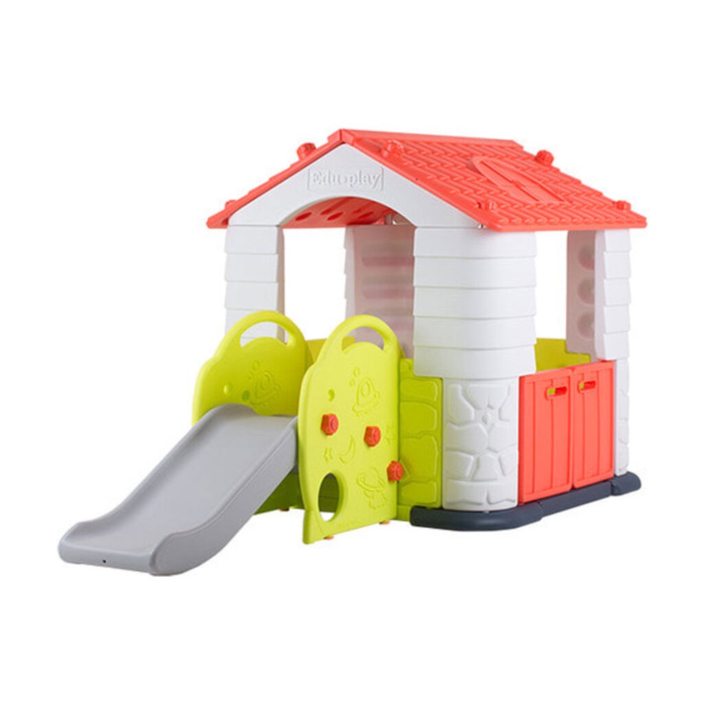 จัดส่งฟรี-eduplay-บ้านเด็กเล่นพร้อมสไลเดอร์-รุ่น-play-house-slide