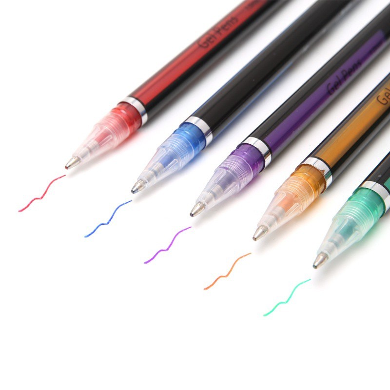 ปากกาเจล-สำหรับวาดรูปงานศิลปะ-แบบไม่ซ้ำ-48-สี