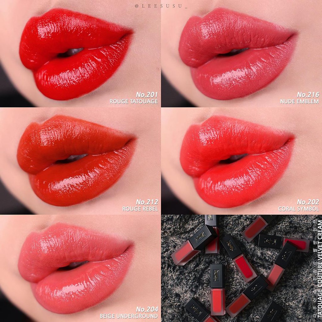 Ysl coral symbol sale
