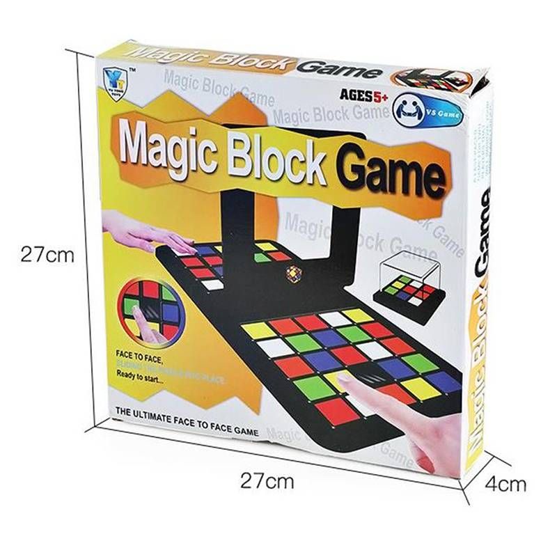 magic-block-game-เกมสลับช่องเรียงสี-ของเล่นฝึกสมอง-rubiks-rack