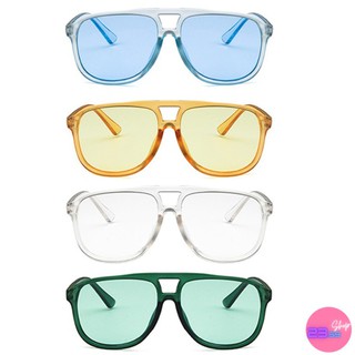 🚩Sale80%🚩แว่นตา เลนส์ใส 4 สี แว่นตาแฟชั่น ใส่ได้ทั้งชายและหญิง