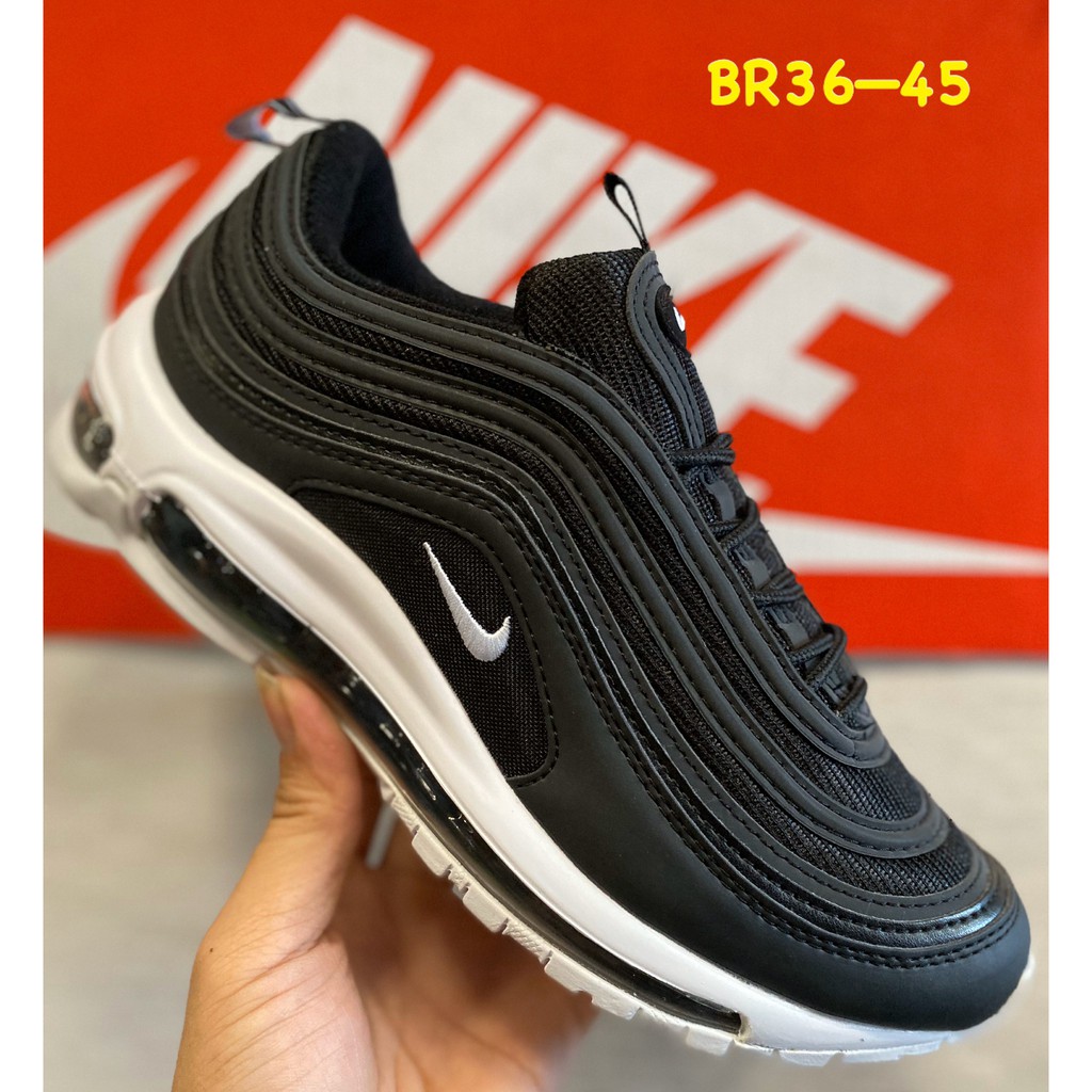 รองเท้าnike-air-max-97-ไซส์-36-45-มี-4-สี-นุ่ม-ยึดเกาะได้ดี-ใส่สบาย-ใส่ได้ทั้งผู้ชาย-หญิง-รองเท้าลำลอง-รองเท้ากีฬา