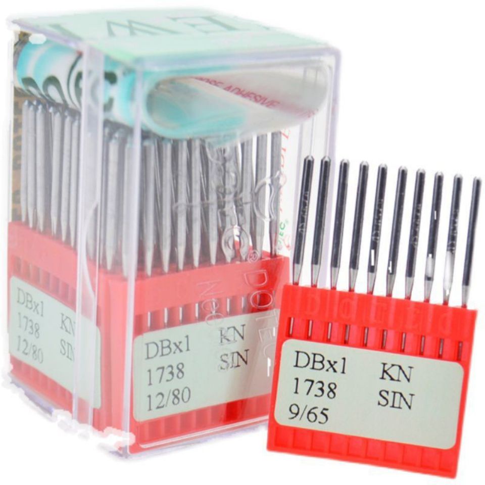 ♘ เยอรมนีนำเข้า Dott รถแบนเข็ม DB * 1KN หัวกลมเข็มจักรเย็บผ้าอุตสาหกรรม ...