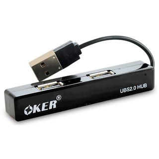 HUB USB 4 PORT เพิ่งช่อง USB OKER H408