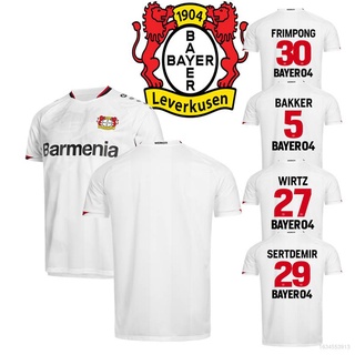2022 เสื้อยืดแขนสั้นลายทีมฟุตบอล Bayer Leverkusen F.C. Plus SizeS-5XL