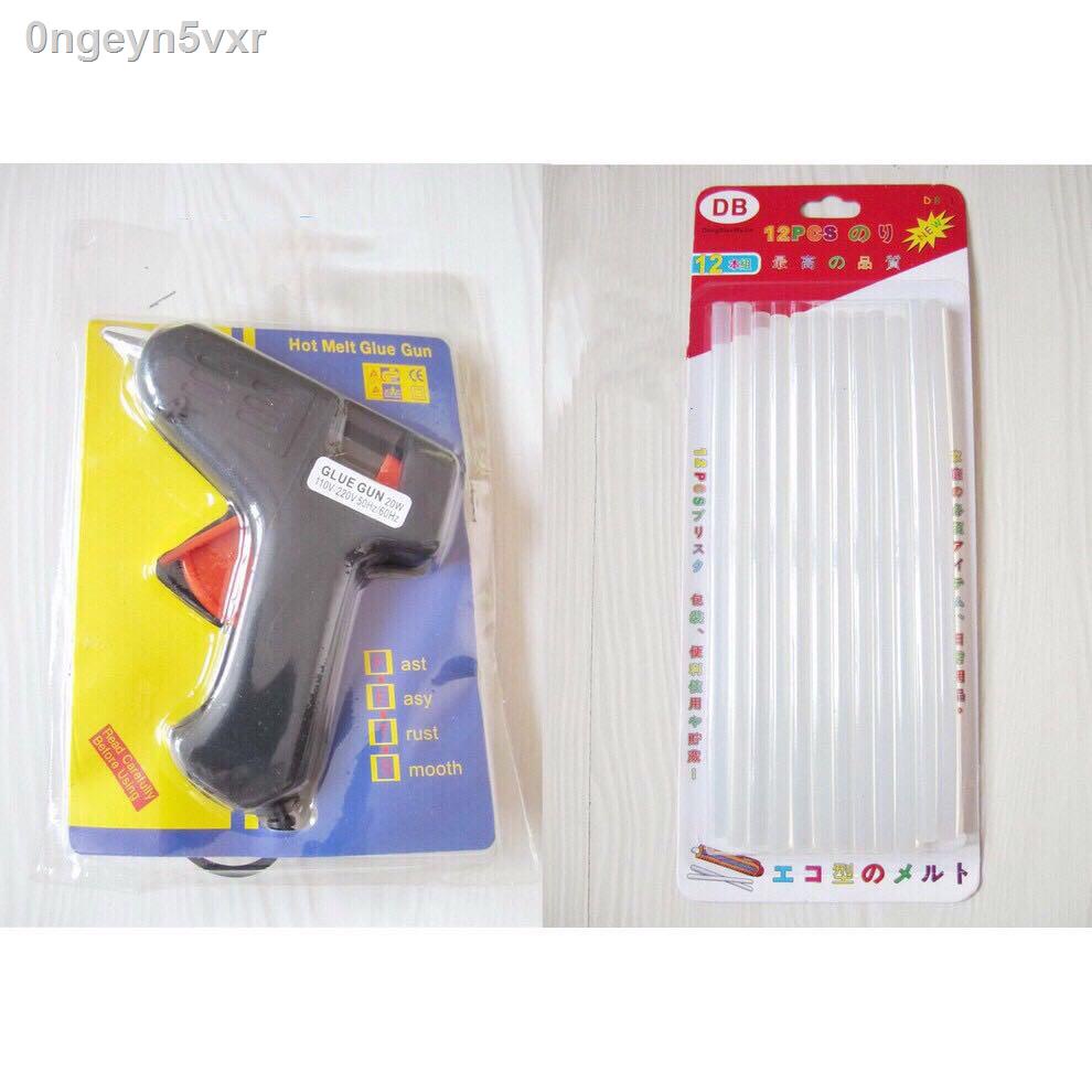 hot-melt-glue-gun-with-12-clear-glue-sticks