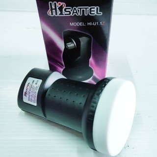 สั่งปุ๊บ ส่งปั๊บ Hisattel LNB Universal K1 แบบ 1 ขั้ว รองรับไทยคม 8