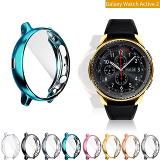 ภาพหน้าปกสินค้าสำหรับSamsung Galaxy Watch active 2 กีฬานาฬิกาฝาครอบป้องกันชุบป้องกัน 40mm 44mm ที่เกี่ยวข้อง