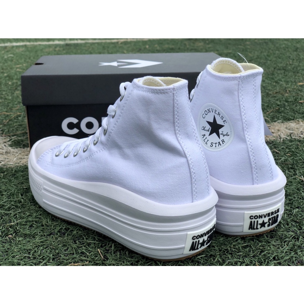 converse-รองเท้าผ้าใบผูกเชือกแบบหุ้มข้อ-พร้อมกล่อง