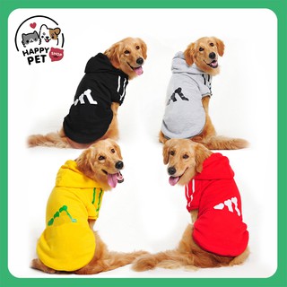 ภาพขนาดย่อของสินค้าเสื้อADIDOG --ไซส์ใหญ่มา  เสื้อน้องหมาโต เสื้อไหมพรม กันหนาว งานเย็บดีตรงปก เสื้อสัตว์เลี้ยง SHA5