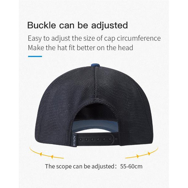 ภาพสินค้าหมวกเต็มใบสำหรับกีฬากลางแจ้ง AONIJIE E4106 Outdoor Sport Cap. For Outdoor Sports Camping Hiking Trail Running. จากร้าน 2b_runner_shop บน Shopee ภาพที่ 8