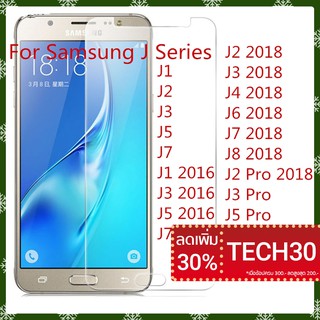 กระจกนิรภัยสำหรับฟิล์มกันรอยสําหรับ Samsung J 1 J 4 J 6 J4 J6 J8 J 8 2018 Hdป้องกันหน้าจอ