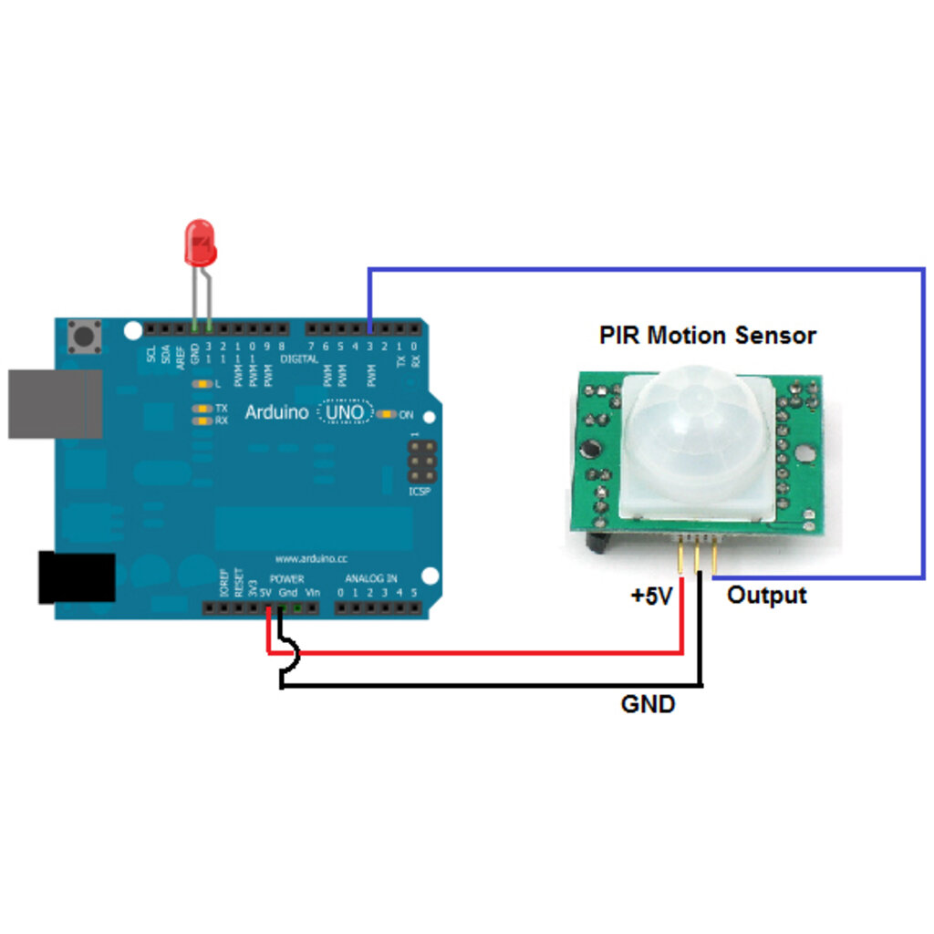 โมดูลตรวจจับความเคลื่อนไหว-pir-motion-detector