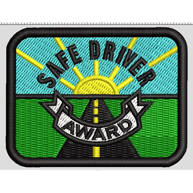 Patch Safe Driver Award (ขนาด 2.5 นิ้ว) | Shopee Thailand