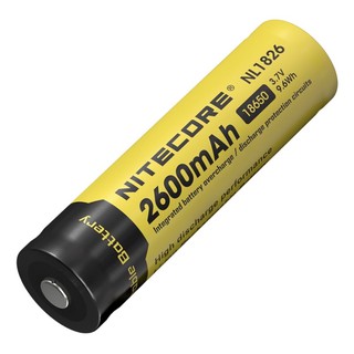 Nitecore ถ่านชาร์จ NL1826 2600mAh 3.7V ของแท้ 1 ก้อน