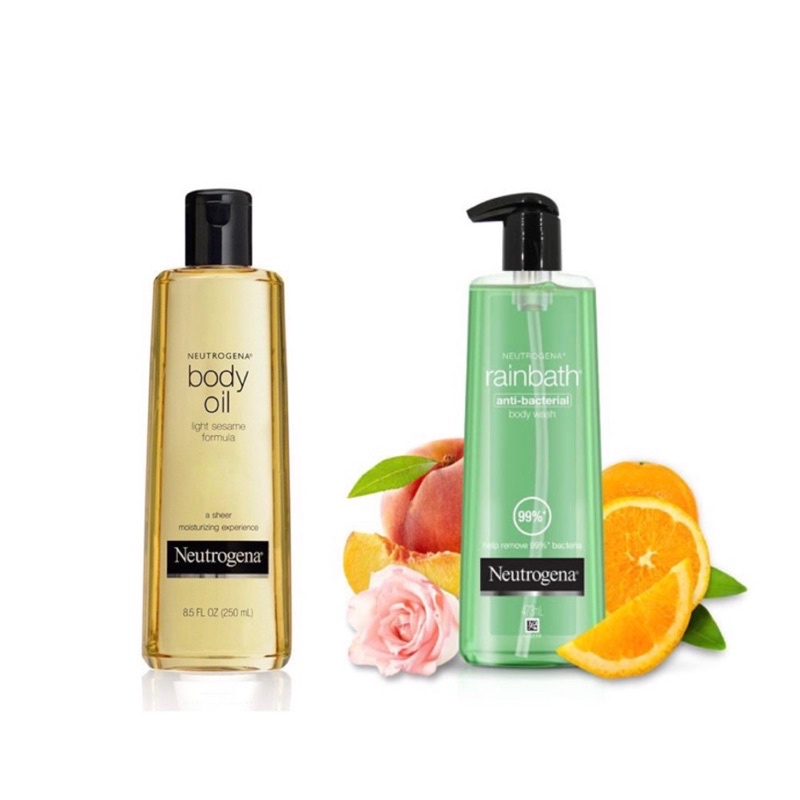 พร้อมส่ง Neutrogena Body Oil Light Sesame Formula/ Neutrogena